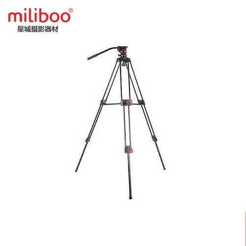 miliboo铁塔mtt603a 广播广电摄影摄像机三脚架单反液压阻尼云台